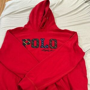 New POLO Ralph Lauren Red Sweater